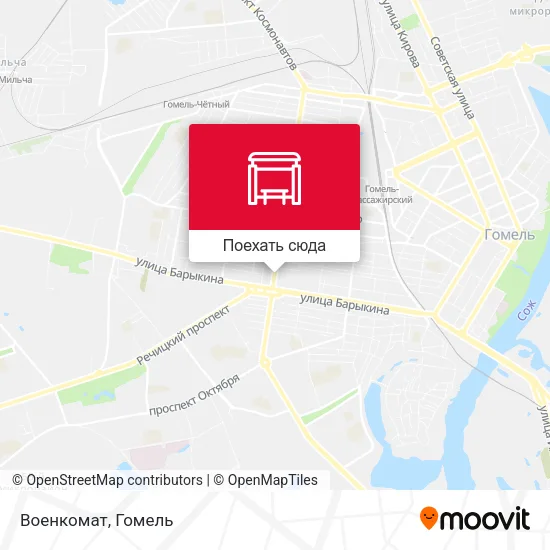 Карта Военкомат