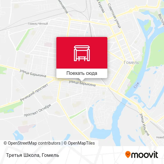 Карта Третья Школа