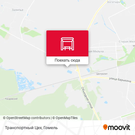 Карта Транспортный Цех