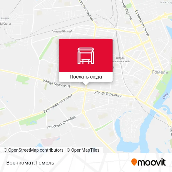 Карта Военкомат