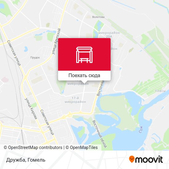 Карта Дружба