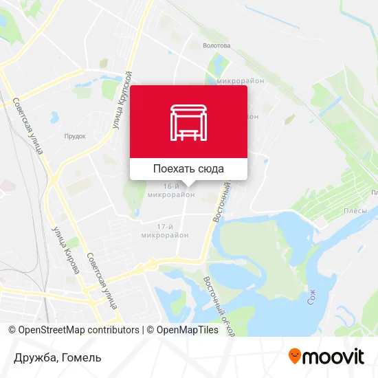 Карта Дружба