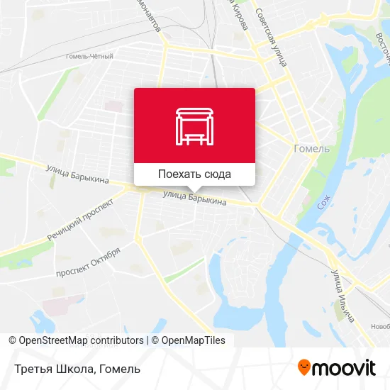 Карта Третья Школа