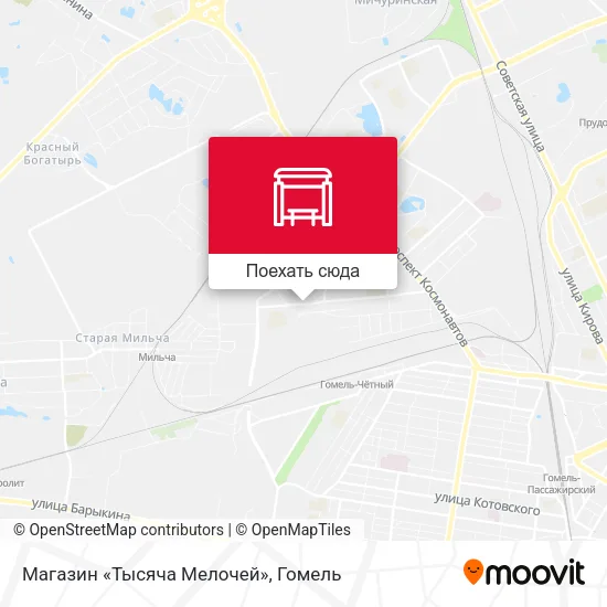 Карта Магазин «Тысяча Мелочей»