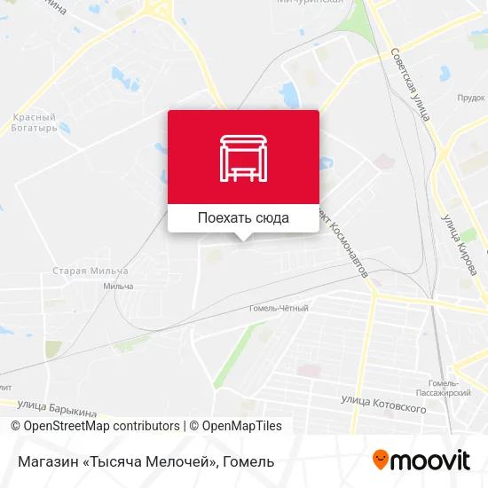 Карта Магазин «Тысяча Мелочей»