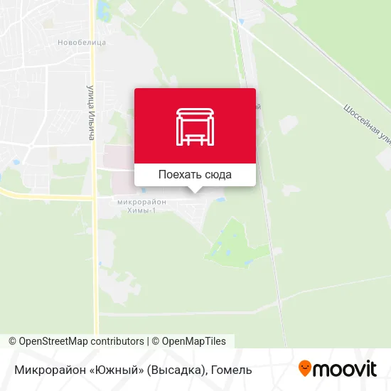 Карта Микрорайон «Южный» (Высадка)