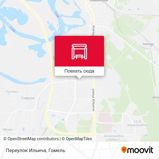 Карта Переулок Ильича