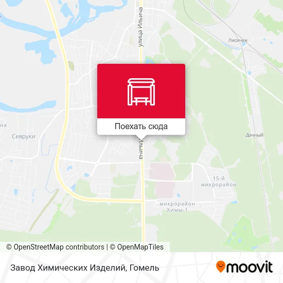 Карта Завод Химических Изделий