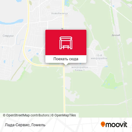 Карта Лада-Сервис