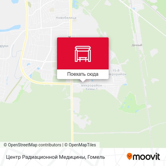 Карта Центр Радиационной Медицины