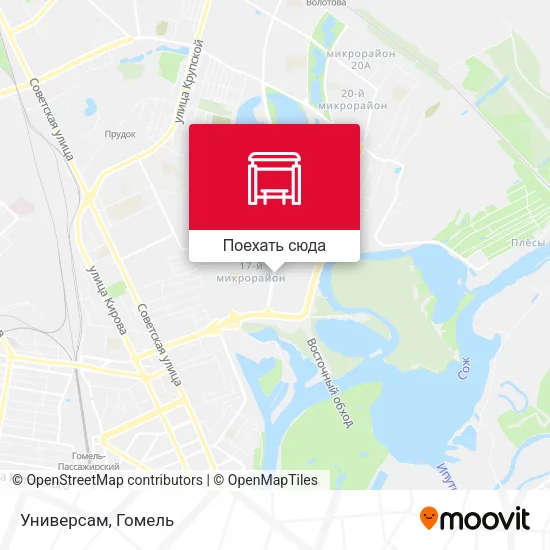 Карта Универсам