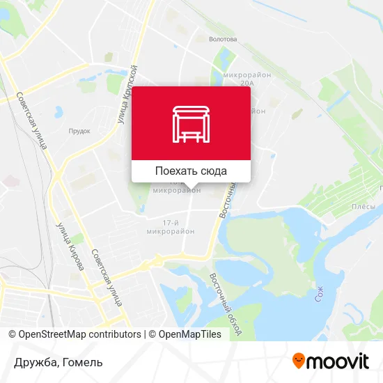 Карта Дружба