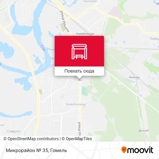 Карта Микрорайон № 35