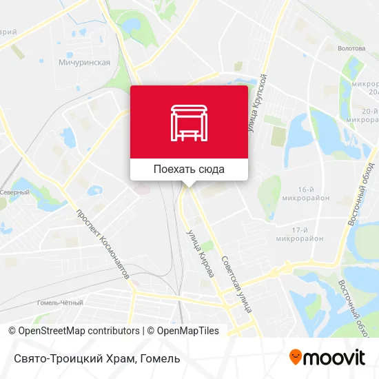 Карта Свято-Троицкий Храм