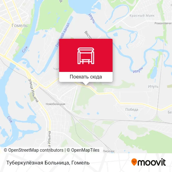 Карта Туберкулёзная Больница