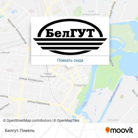 Карта Белгут