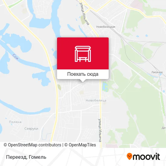Карта Переезд