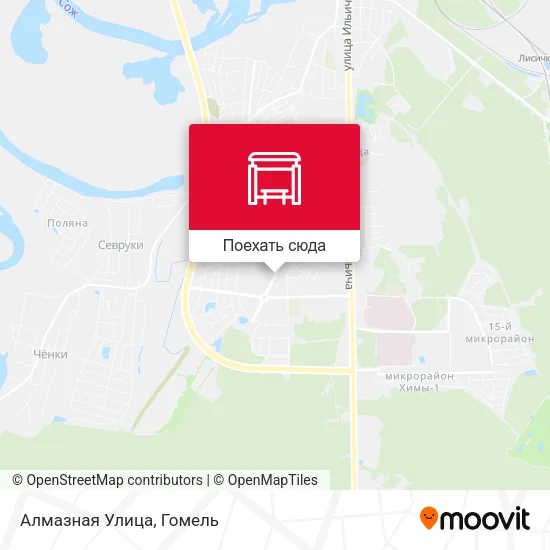 Карта Алмазная Улица