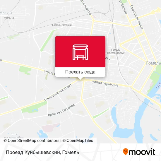 Карта Проезд Куйбышевский
