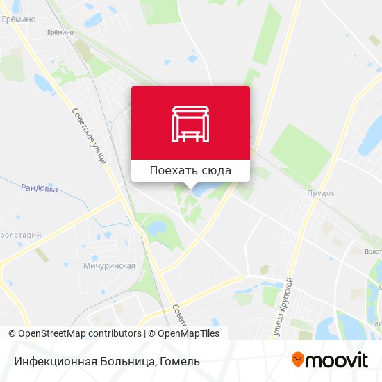 Карта Инфекционная Больница