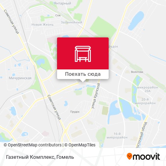 Карта Газетный Комплекс