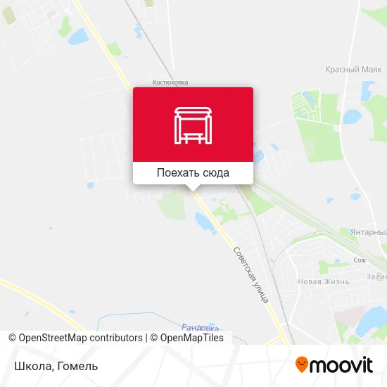 Карта Школа