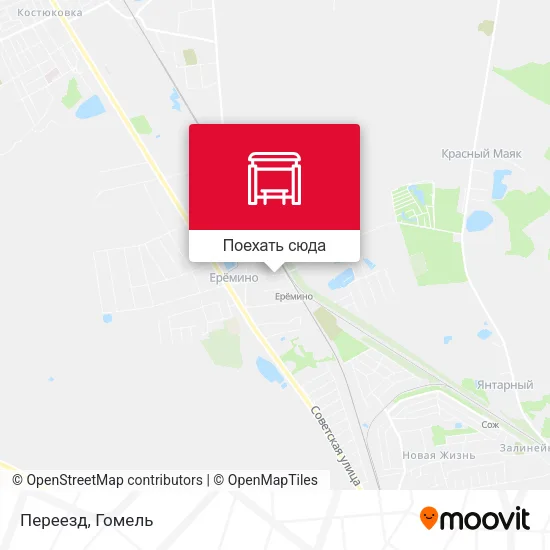 Карта Переезд
