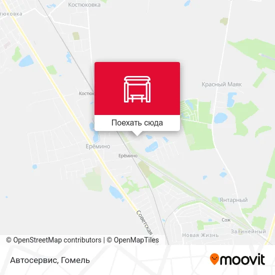 Карта Автосервис