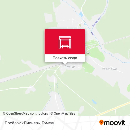 Карта Посёлок «Пионер»