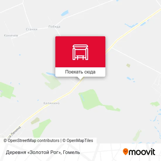 Карта Деревня «Золотой Рог»