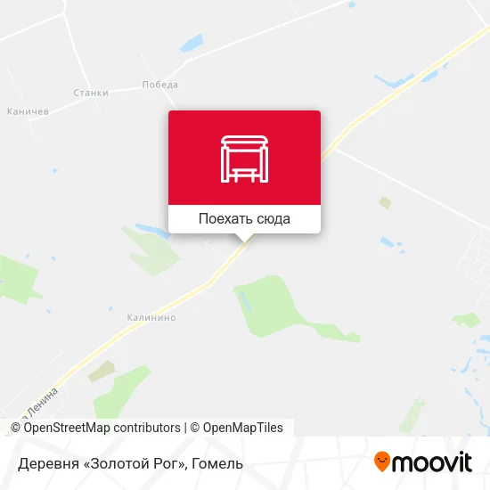 Карта Деревня «Золотой Рог»