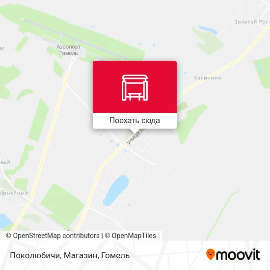 Карта Поколюбичи, Магазин