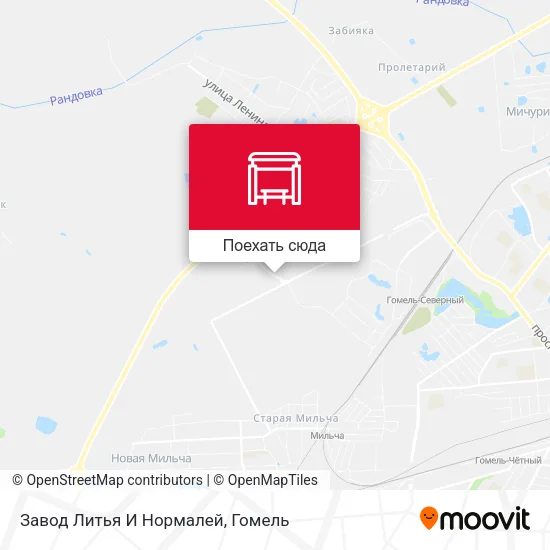 Карта Завод Литья И Нормалей