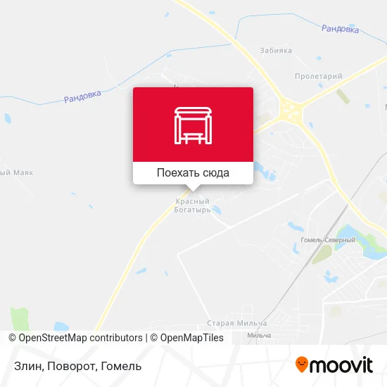 Карта Злин, Поворот