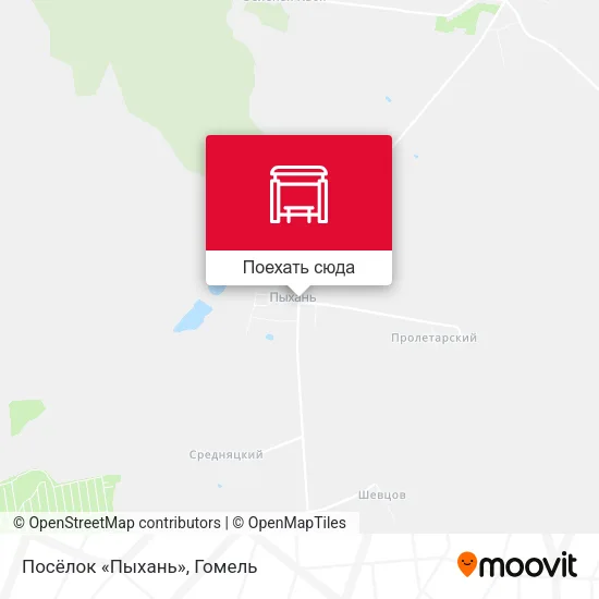 Карта Посёлок «Пыхань»