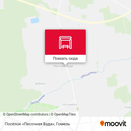 Карта Посёлок «Песочная Буда»