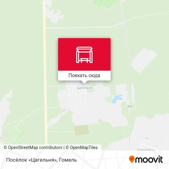 Карта Посёлок «Цагельня»