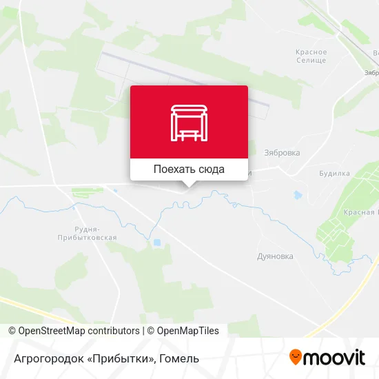Карта Агрогородок «Прибытки»