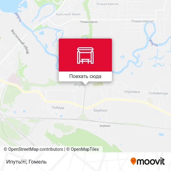 Карта Ипуть￼
