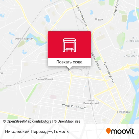 Карта Никольский Переезд￼