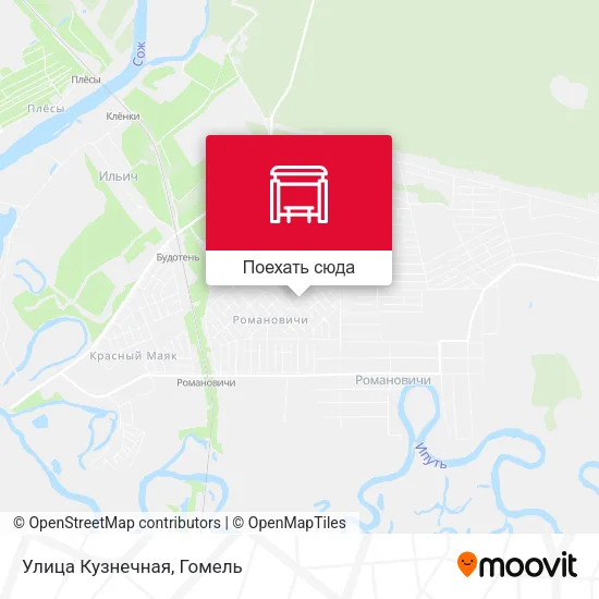 Карта Улица Кузнечная