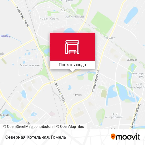 Карта Северная Котельная