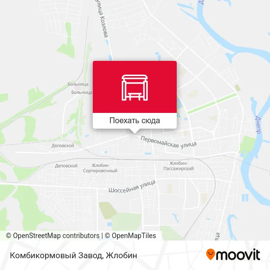 Карта Комбикормовый Завод