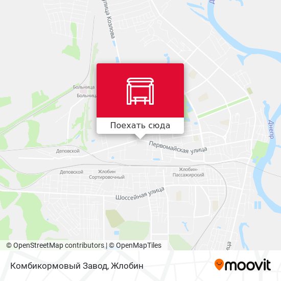 Карта Комбикормовый Завод