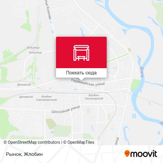 Карта Рынок