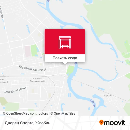 Карта Дворец Спорта