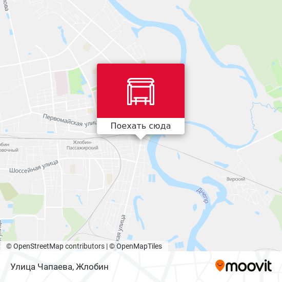Карта Улица Чапаева