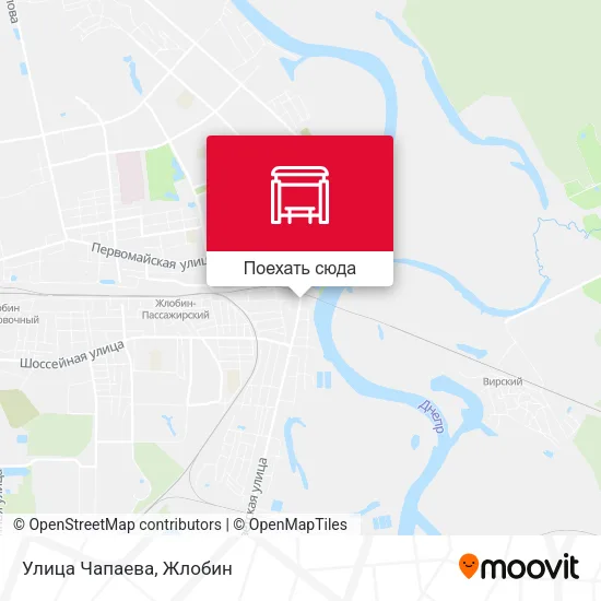 Карта Улица Чапаева