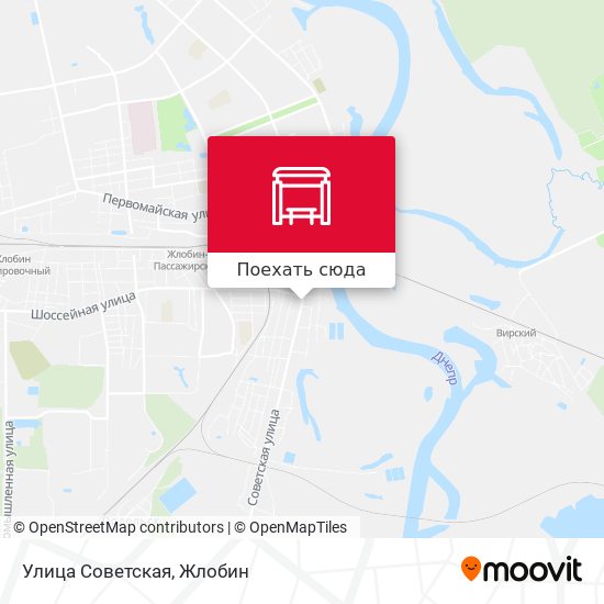 Карта Улица Советская