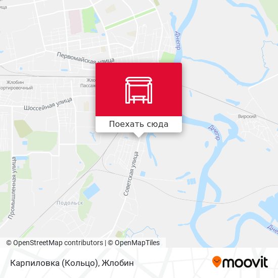 Карта Карпиловка (Кольцо)